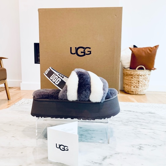 UGG Shoes - New UGG Disco Stripe Slide
